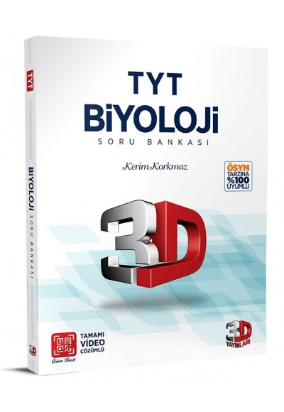 3D Yayınları TYT Biyoloji...