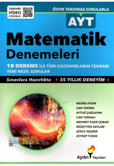 Aydın Yayınları AYT...