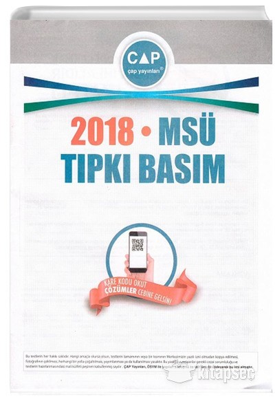 Çap Yayınları MSÜ Tıpkı...