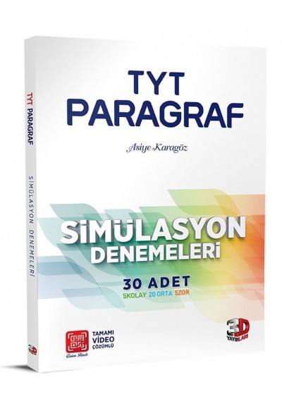 3D Yayınları TYT Paragraf...