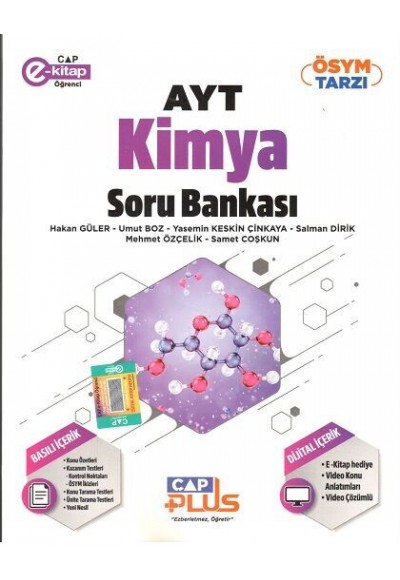 Çap Yayınları AYT Kimya...