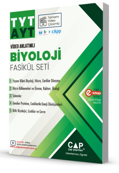 Çap TYT AYT Biyoloji Video...