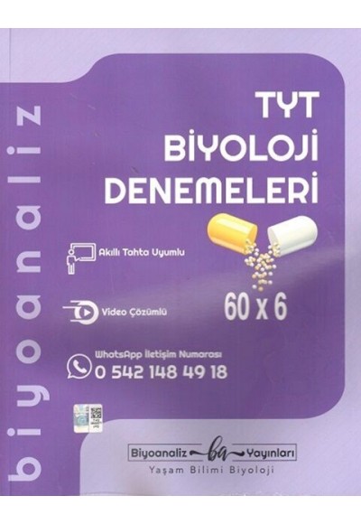 Biyoanaliz Yayınları TYT...