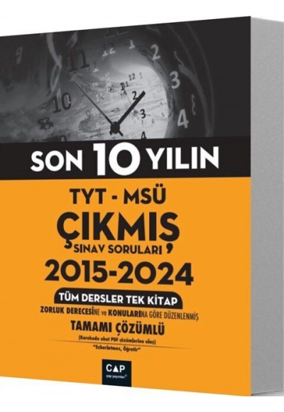 ÇAP YAYINLARI TYT MSÜ...