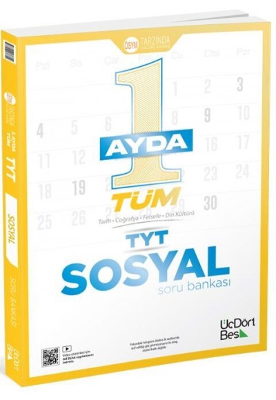 ÜçDörtBeş Yayınları 1 Ayda...